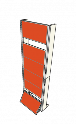 Mueble tipo Rack Portatil y Desarmable QuickRack AbaGraf.com